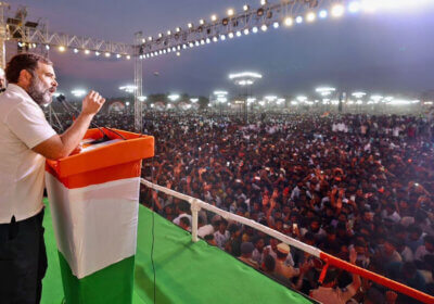 Rahul Gandhi's Massive Rally In Telangana, Announces 1st Guarantee