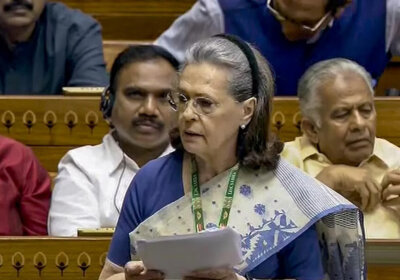 Sonia Gandhi proclaimed her backing for the Women's Reservation bill